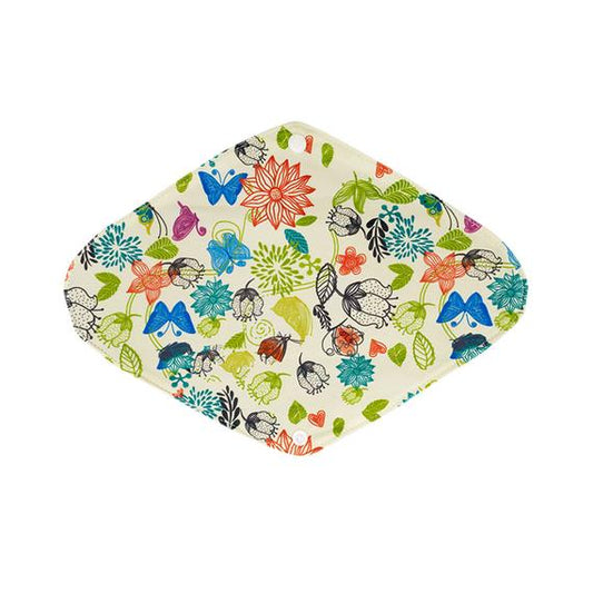 Floral-patterned Reusable Pad - Size L