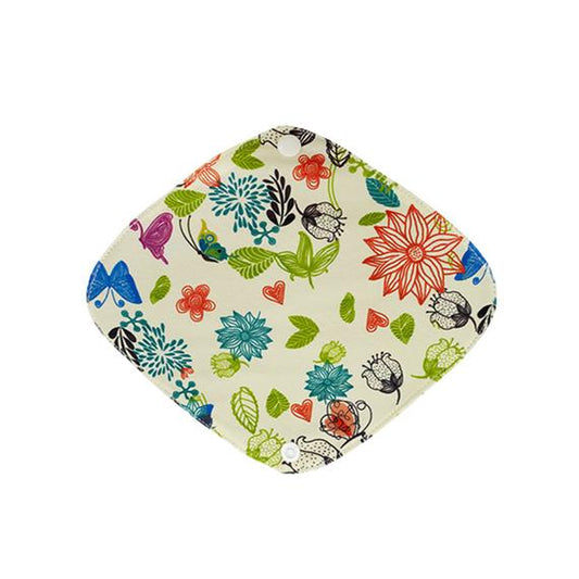 Floral-patterned Reusable Pad - Size S