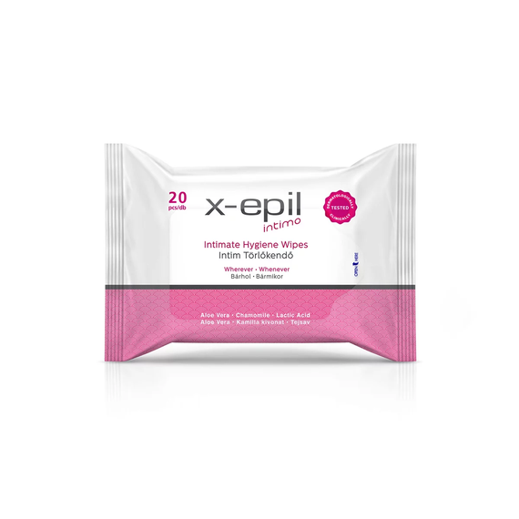 X-epil Intimpflegetücher (20 Stück/Packung)