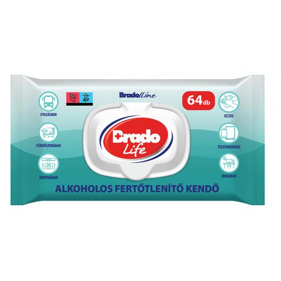 Bradolife Desinfektionstücher (64 Stk.)