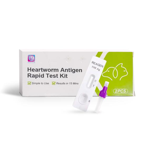 Herzwurm-Antigen-Schnelltest (2 Stück/Box)