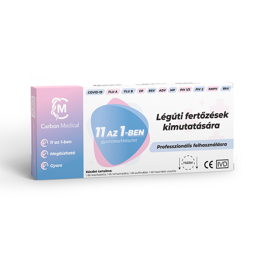 11-in-1-Antigen-Schnelltestkit für Atemwegsinfektionen (1 Stück/Box)